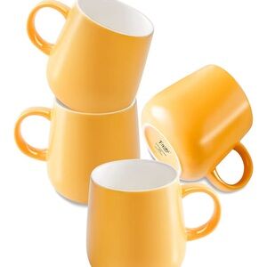 Vibrant Orange Mug Set